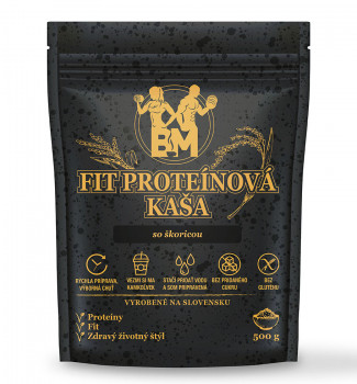 Fit proteínová kaša so škoricou