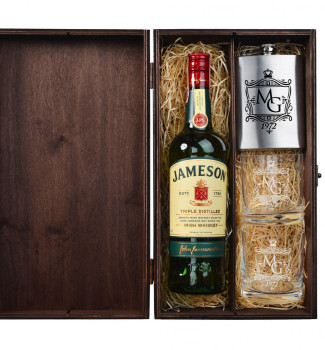 Men's Box Flask