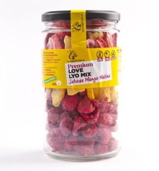 Lyofilizované Malina - Mango - Jahoda 70g
