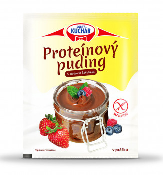 Proteínový puding s arómou čokoláda