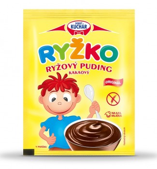 Ryžový puding v prášku kakaový